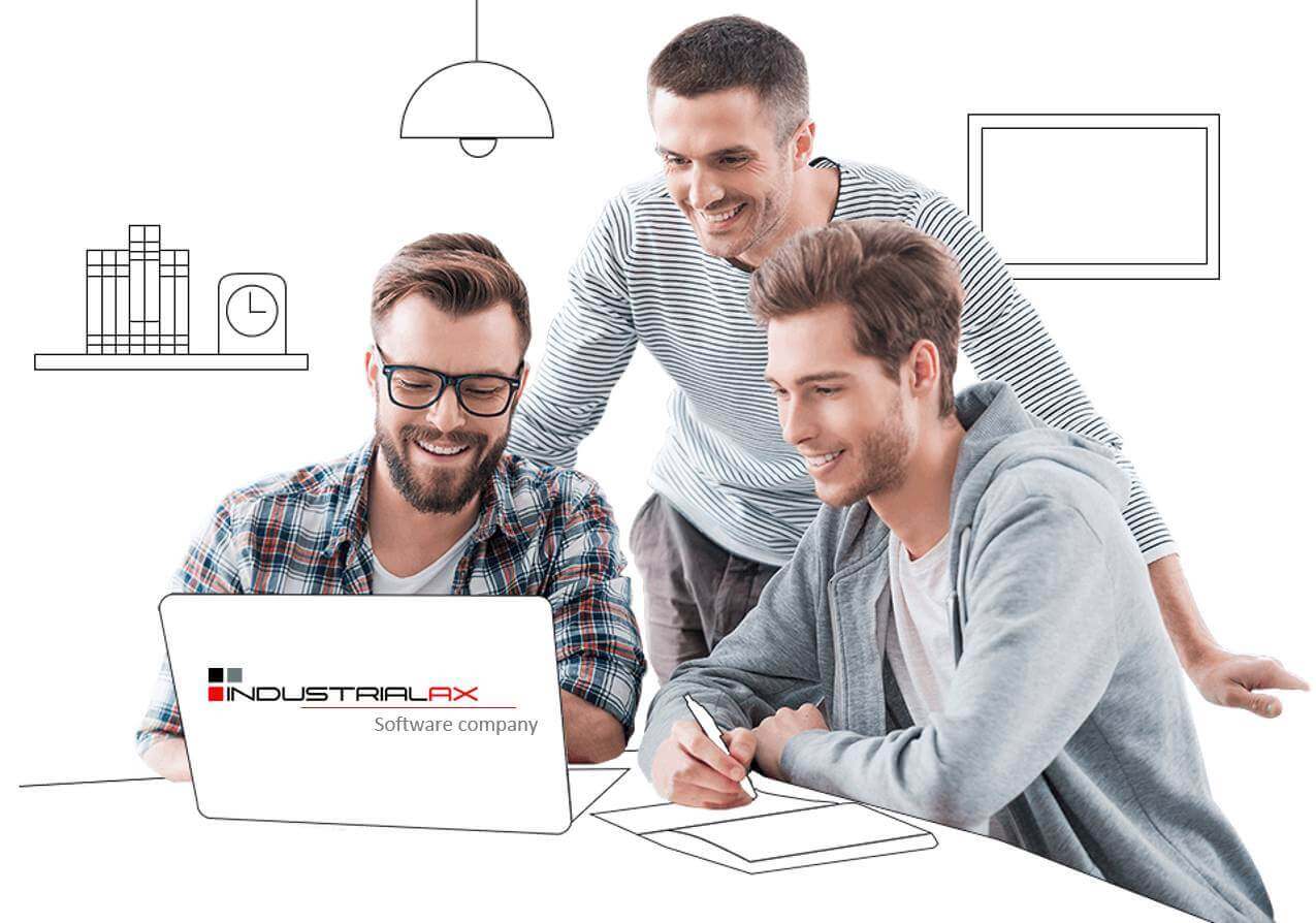 IndustrialAX AI automation and custom software development team working in California